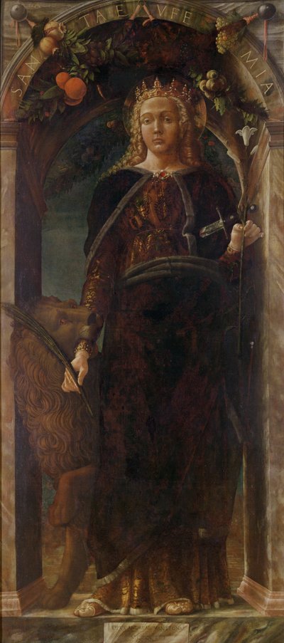 Saint Euphemia by Andrea Mantegna